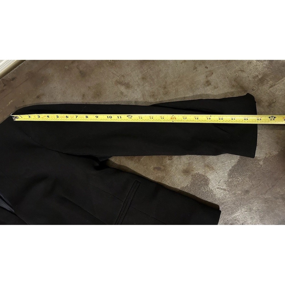 J.Crew 365 Going Out Blazer Womens Black Sz 14 Open Business Academia Office - Picture 11 of 12